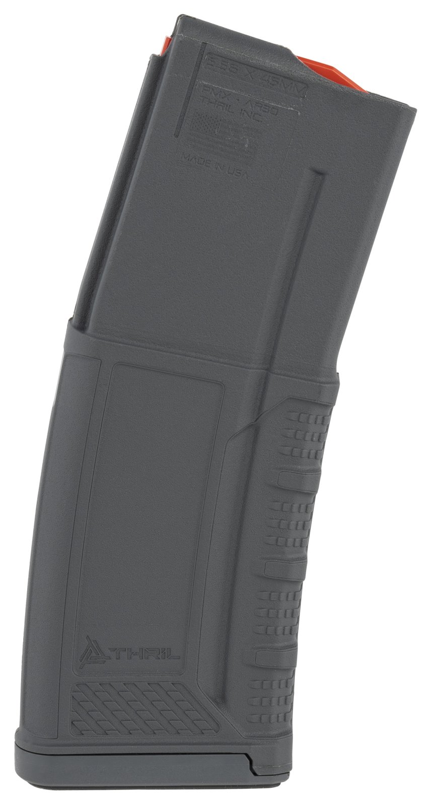 Thril PMXAR30GRY PMX 30rd 5.56x45mm Fits AR-15-M4 Gray Polymer - Thril USA - 5.56 mm NATO