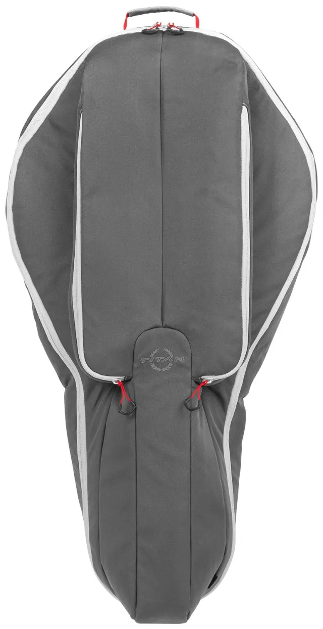 Allen Company 6081 Krait Crossbow Case Gray/Red Padded Straps - Allen Company