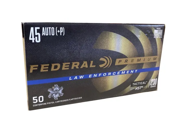 FEDERAL PREM HST 45ACP+P 230GR JHP 50RD BX 1000RD CASE