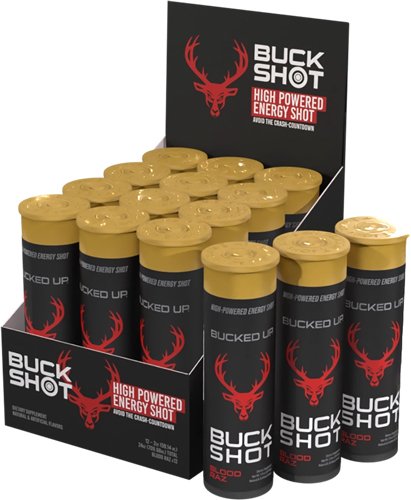 Bucked Up 3224901 Blood Raz Energy Shot 2oz 24 Pack - Bucked Up