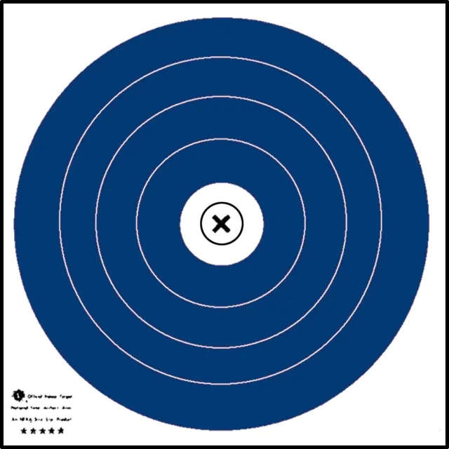 Buy Maple Leaf NFAA Indoor Target 40cm Target 25 pk. online