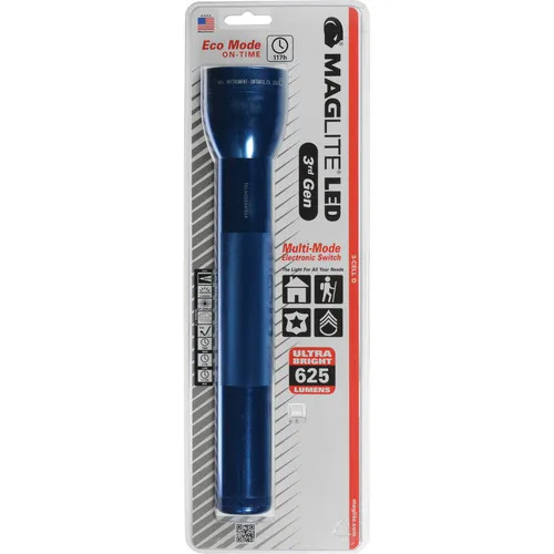 Maglite ML300L 3 D-Cell LED Flashlight Aluminum Body Adjustable Focus - Maglite