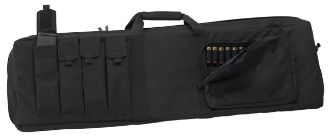 US PeaceKeeper P30043 Tactical Combo Case Black 600D Polyester 43 In - US PeaceKeeper