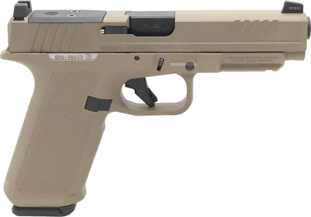 Buy Ruger RXM RXM 9mm Luger Low-Profile Flared Mag Well 17+1 4.500 Brown Alloy Steel online