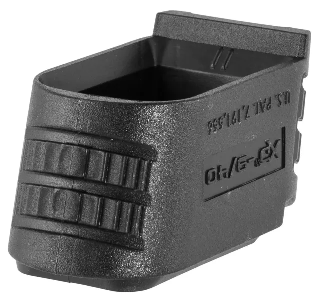 Buy Springfield Armory XDM5002C Backstrap Sleeve made of Polymer with Black Finish & 1 Piece Design for 9mm Luger, 40 S&W Springfield XD-M Compact with #2 Backstrap & 3.80" Barrel online