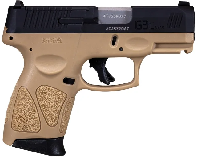Taurus G3C Optics Ready Semi-Auto Pistol 9mm Luger Matte Black Tenifer - Taurus - 9mm Luger for sale at Bang-Bang Tactical