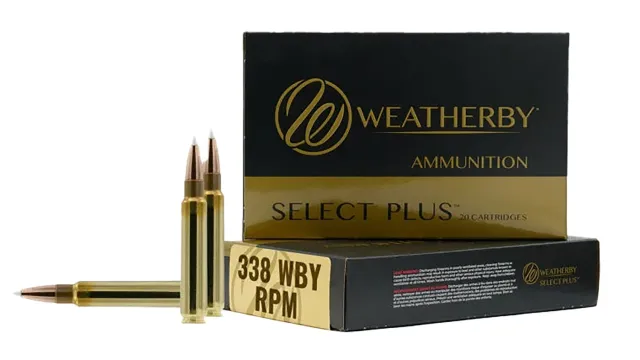 Weatherby 338WBY RPM 185GR Barnes TTSX Ammo - Weatherby - 338 WBY RPM