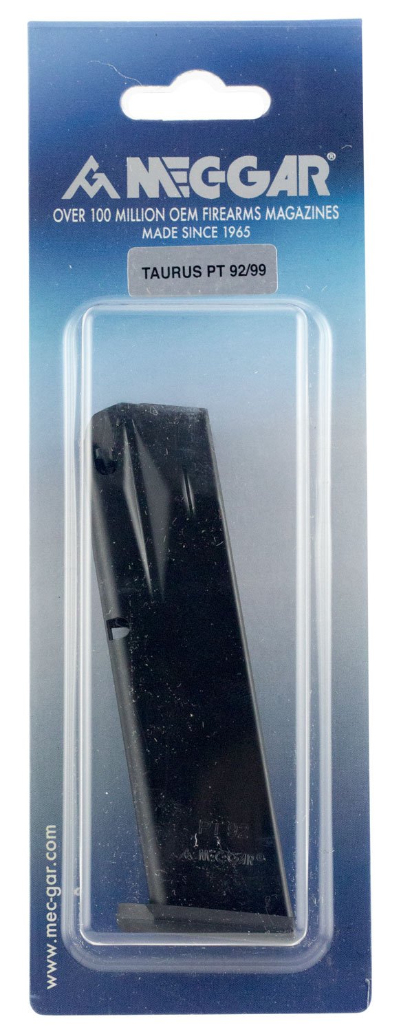 Mecgar Magazine 9MM 18Rd Fits Taurus PT92 Anti-Friction Coating MGPT9218AFC - Mec-Gar USA - 18RD