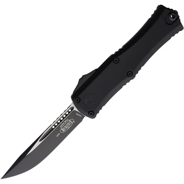 Microtech Hera II Mini 1703M-1T 2.96 In SE Black ALU Handle - MICROTECH