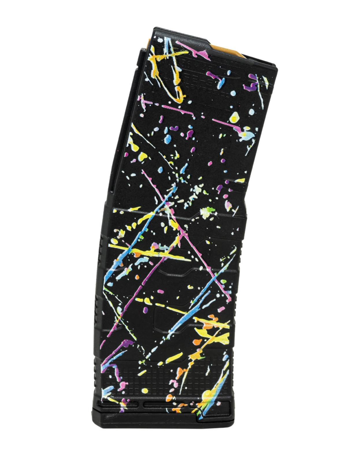 Buy Amend2 556MOD3NEON30 AR-15 Magazine 5.56x45 30RD Poly Neon Splat online