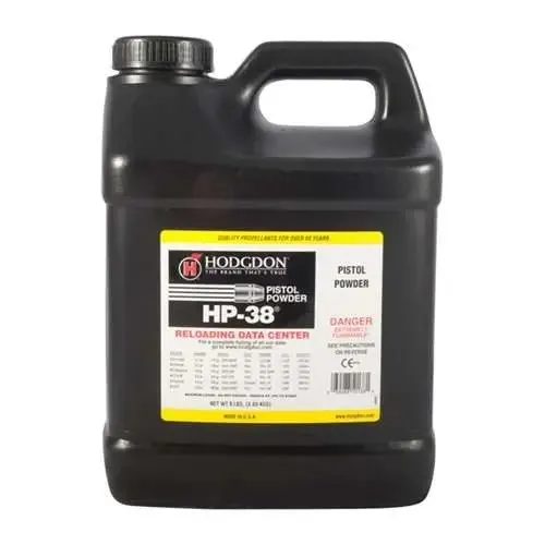 Hodgdon HP-38 Spherical Handgun Powder 8 lbs