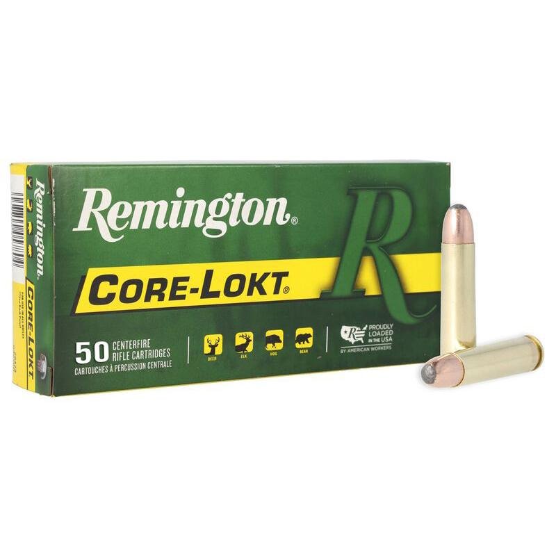 Remington Core-Lokt Centerfire Rifle Ammo 30 Carbine 110 gr. SP 20 rd. - Remington Arms Company, LLC - 30 Carbine