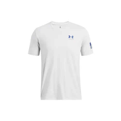 Under Armour Freedom By Air T-Shirt Moisture-Wicking Heather Gray