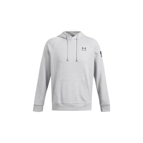 Under Armour Men's Freedom Flag Hoodie Pullover Graphic Fleece