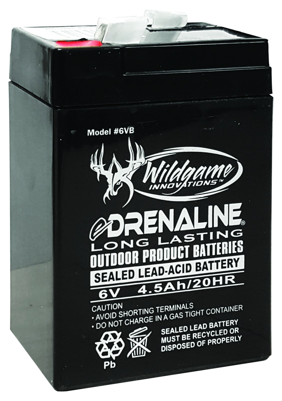 Buy Wildgame Innovations WGIWGIBT0013 Edrenaline Rechargeable Battery Black 6.0 Volts 4.5 mAh online