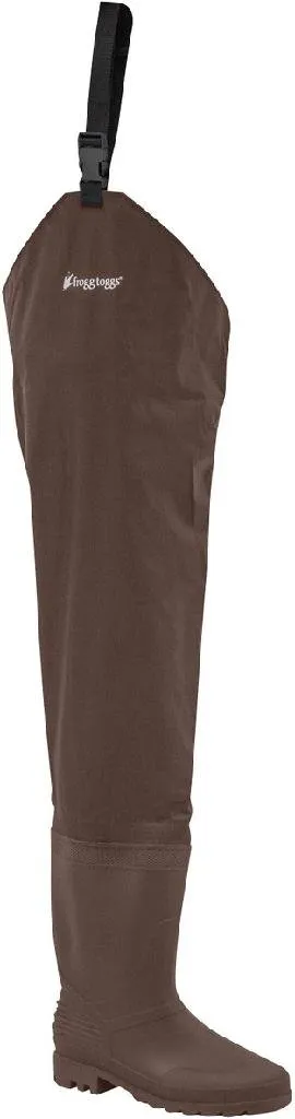 Buy Frogg TOGGS 2RN311-304-120 PVC Lug Sole Hip Wader Brown Size 12 online