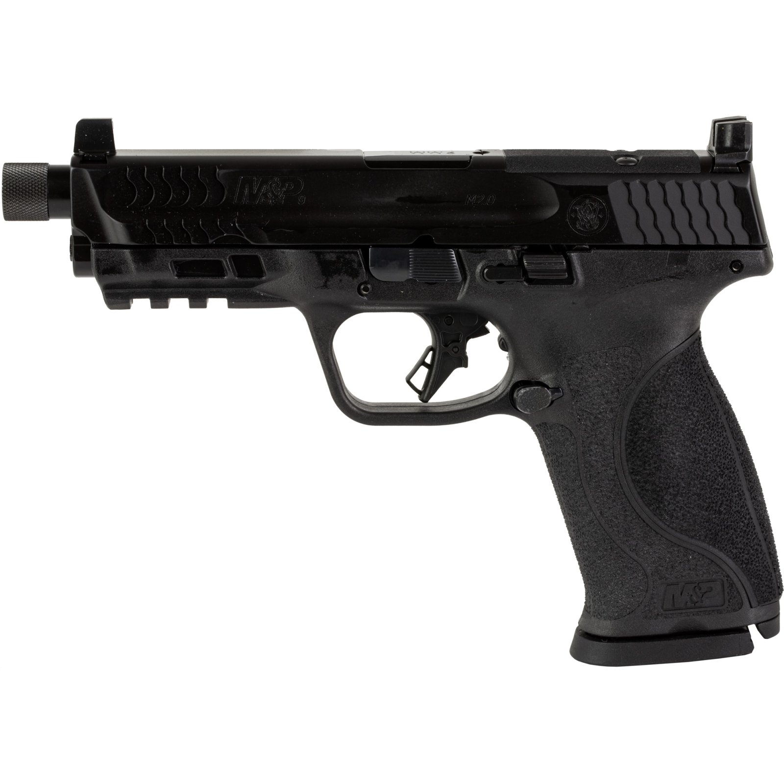 Smith Wesson 13585 9mm 17Rd Optics Ready Threaded - Smith & Wesson - 9mm