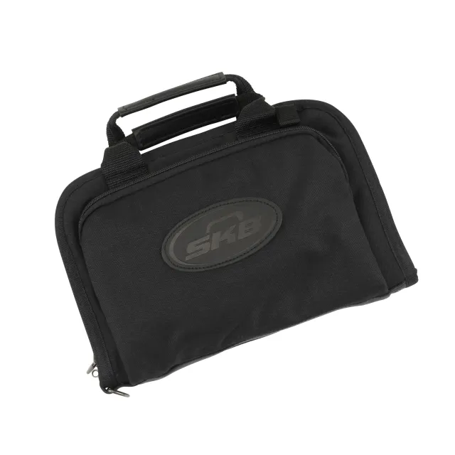 SKB 2SKB-HG96-BK Pistol Bag 4 Pack Black, Heavy-Duty Zippers, 10" Length - SKB