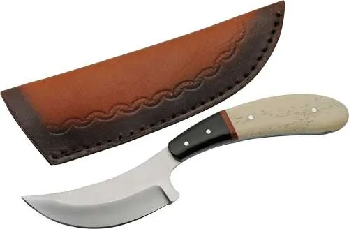 SZCO 203419BO Bone Bird Wing Skinner 3.75 Inch Sheath - SZCO Supplies