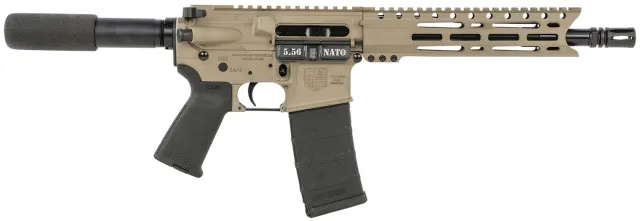 Diamondback DB1915K061 5.56 AR-15 Pistol 10" FDE 30rd M-LOK Rail - Diamondback - 223 Rem | 5.56 NATO