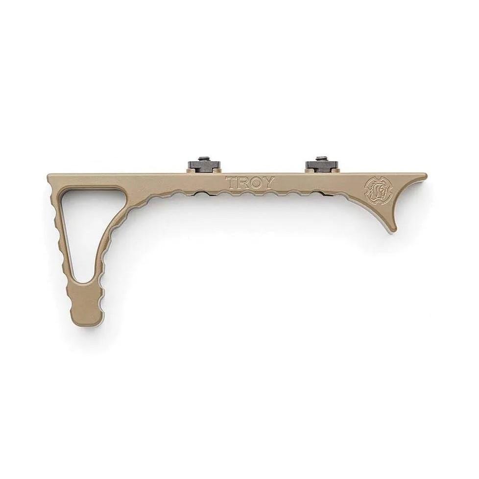 Buy Troy Industries SGRI-ANG-A0FT-00 AR-15 Angled Foregrip FDE, M-LOK, 1.42 oz online
