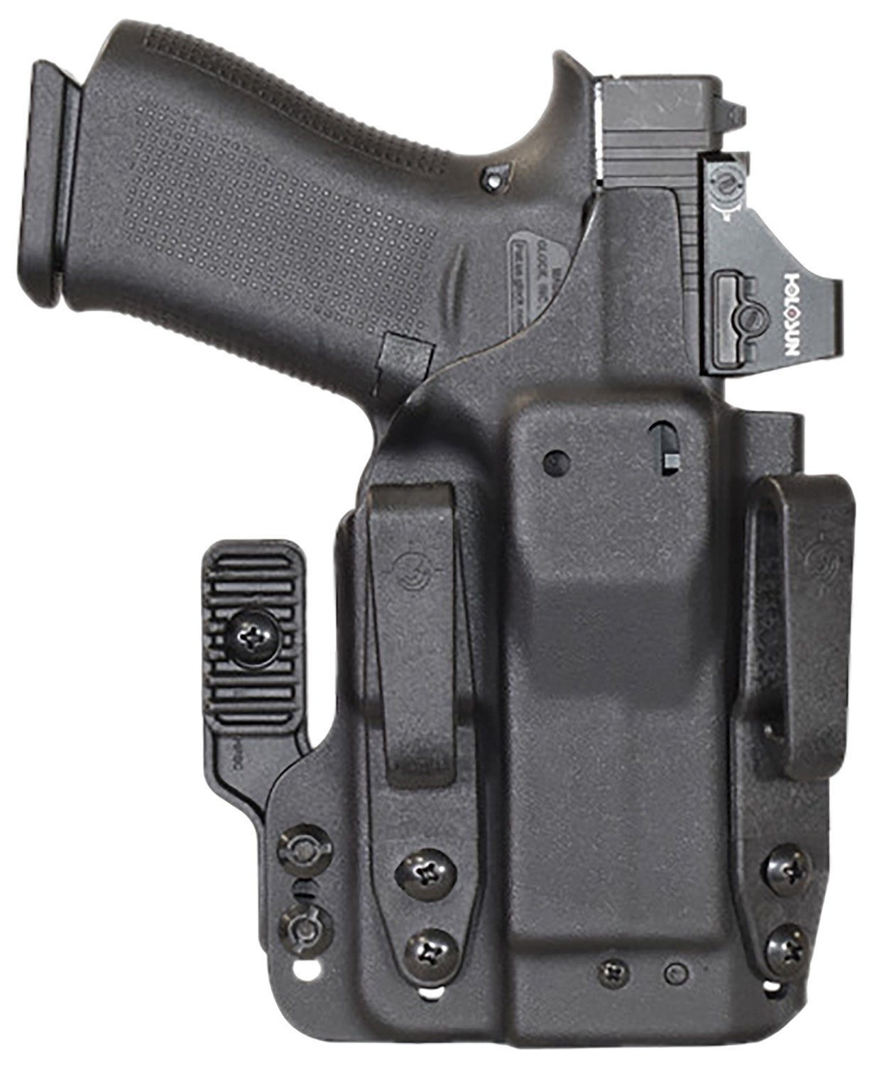 Mission First Tactical H8-GL-3 IWB Ambidextrous Holster Black Glock 43X - Mission First Tactical