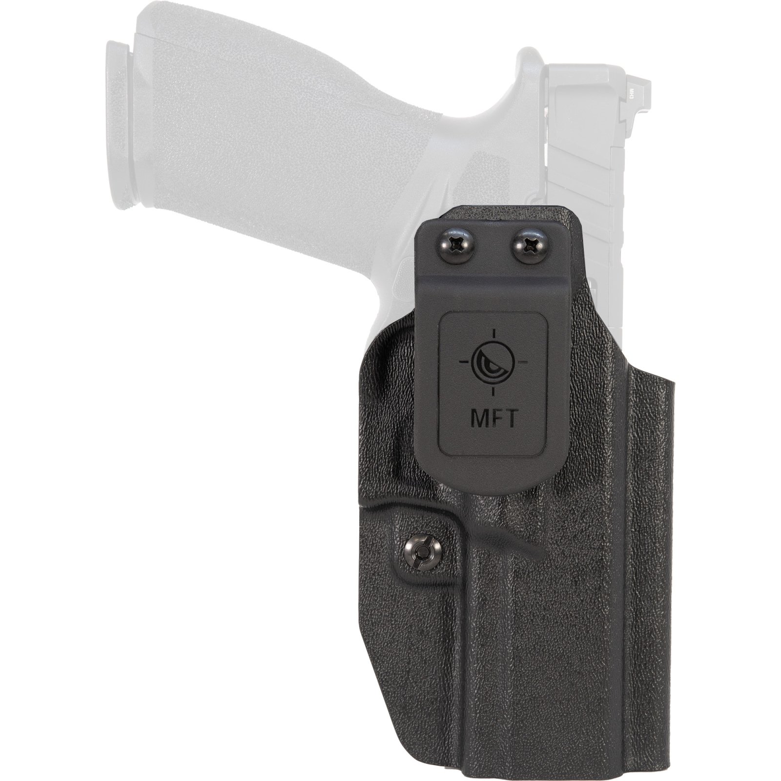 Mission First Tactical HSF-ECAIWBA-BL IWB/OWB Ambidextrous Black - Mission First Tactical