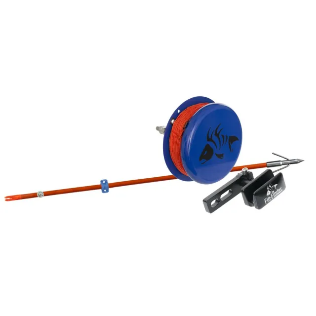 Fin Finder 10284 Raider Pro Bowfishing Package, 32" Arrow, HD Drum Reel - Fin-Finder