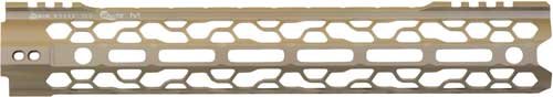 ODIN Works F12ML02FDE AR-15 12.5" M-LOK O2 Lite Forend FDE - Odin Works