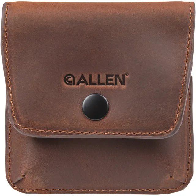 Allen Del Norte Belt Loop Cartridge Holder Full Grain Leather Brown Model 8513 - Allen Company
