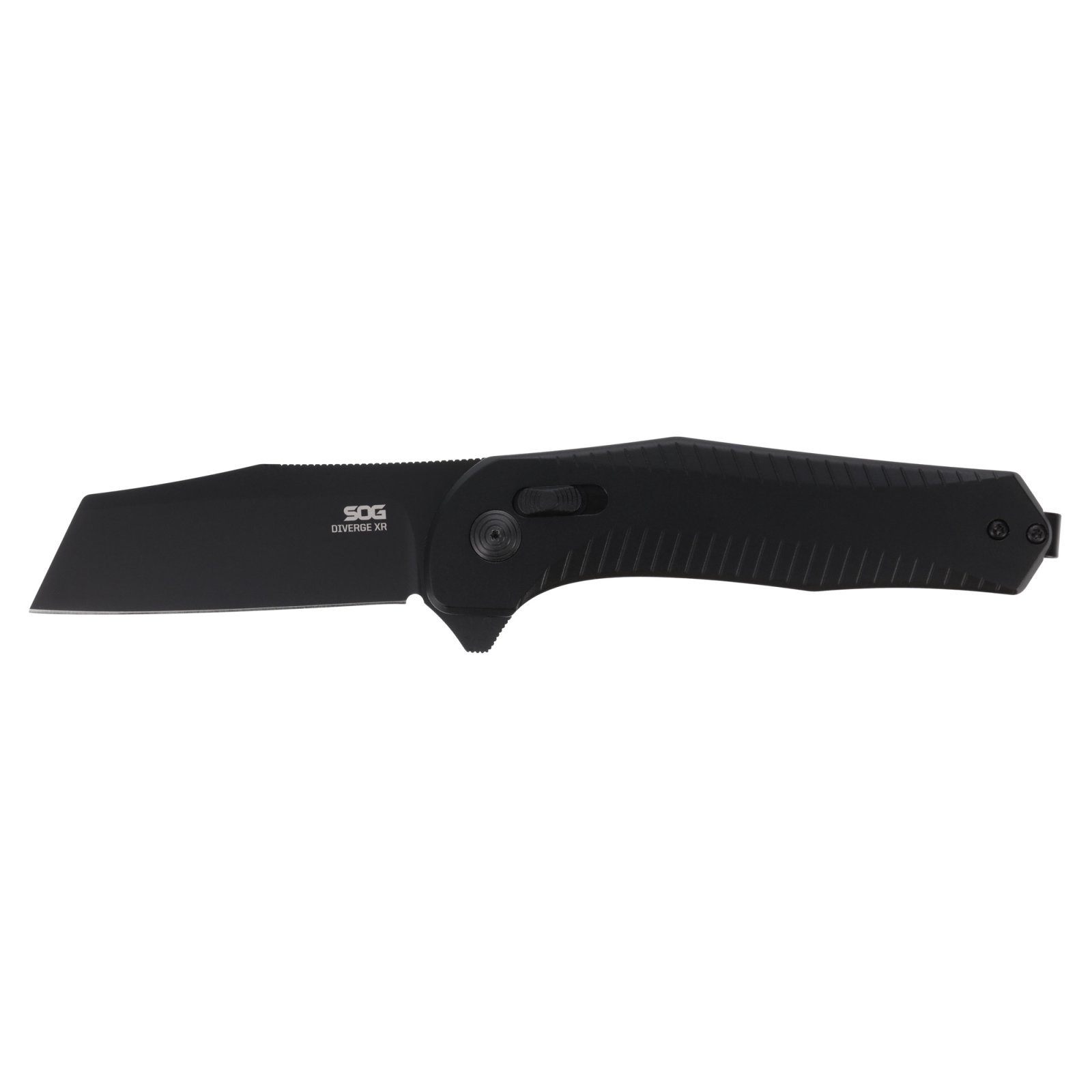 SOG SOG-12-02-01-43 Diverge XR 3" Sheep Head Plain Black Knife - SOG