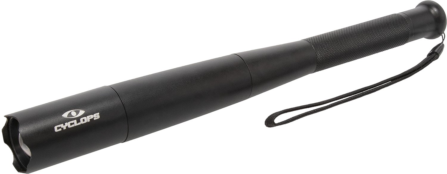 Cyclops Brooklyn 3000 Lumens Black 11.5In LED Flashlight - Cyclops - 3000 LUMENS