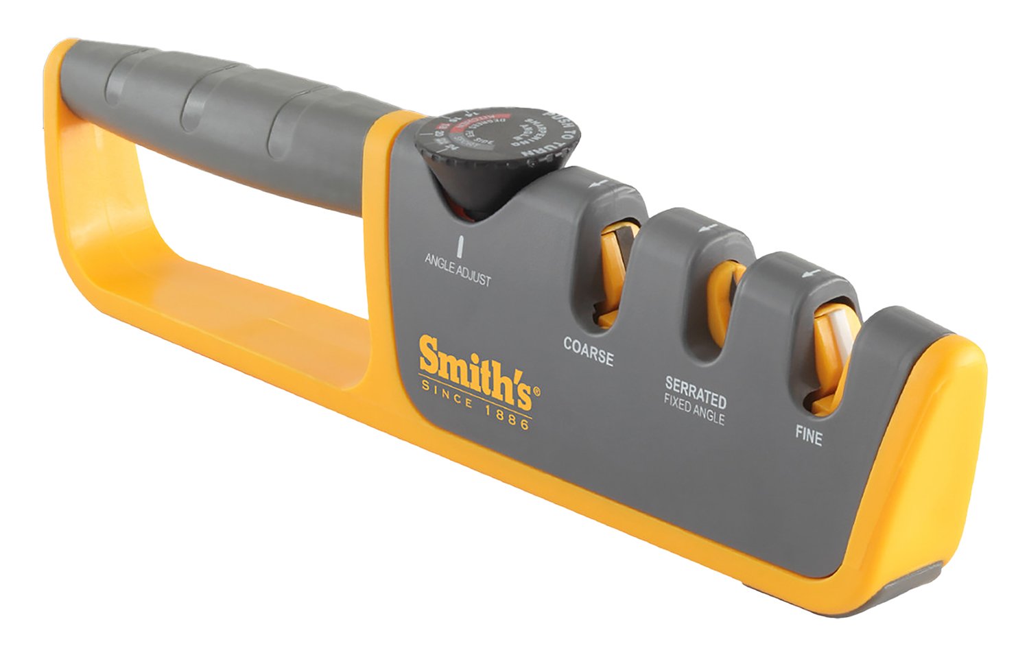 Smiths Products 50264 Knife Sharpener Two Stage Ceramic Diamond 1.5 in - SMITHS