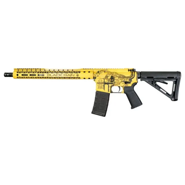 Black Rain Ordnance Spec+ Patriot Rifle 5.56 10rd Magazine 16 Barrel Gadsen Flag CA Compliant