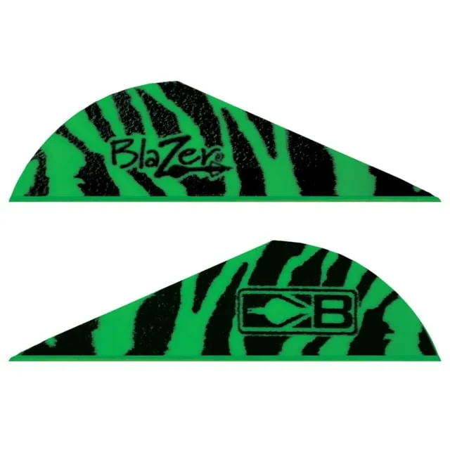 Buy Bohning Blazer Vanes Green Tiger 100 pk. 10832GT2 online