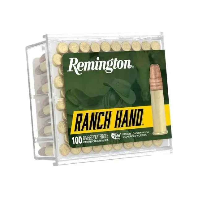Remington Ammunition R21263 Ranch Hand 22LR 40gr Plated Lead Round Nose... - Remington Arms Company, LLC - 22 LR for sale at Smoke Wagon Firearms