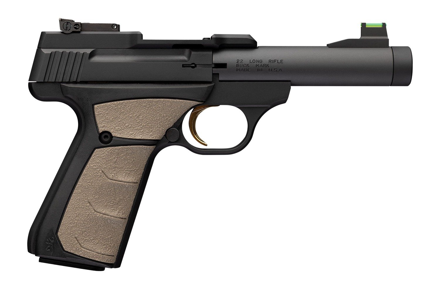 Browning 051609490 Buck Mark Micro Bull RMSC 22 LR 4.4" Matte Blued Semi-Auto Pistol - Browning - .22 LR