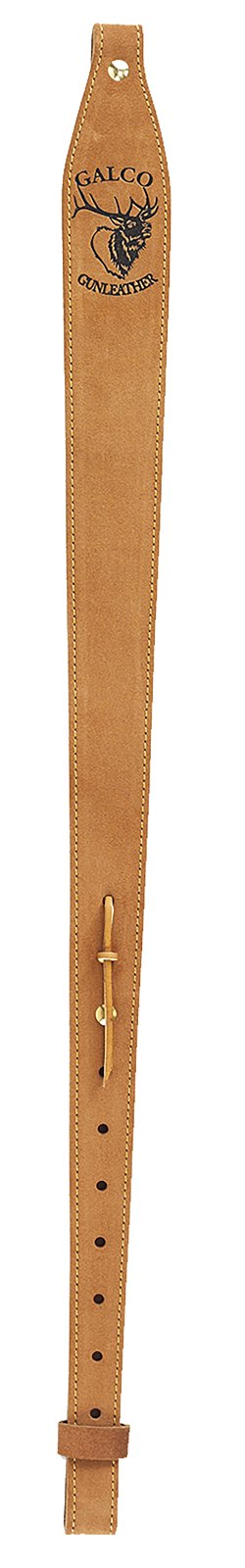 Buy Galco RS9RO Tan Leather Rifle Sling 29"-42" OAL 1" Swivel online
