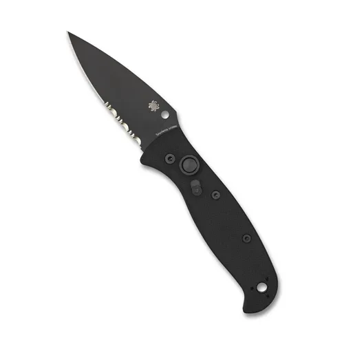 Spyderco C165GPSBBK2 Autonomy 2 Black Blade Folding Knife - Spyderco