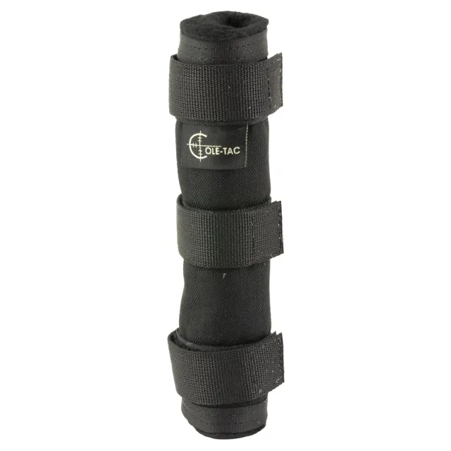 Cole-TAC Metal Python Suppressor Cover 7.5" Black - Rated to 1800 Degrees F - 2.2 oz - Suitable for Semi Auto