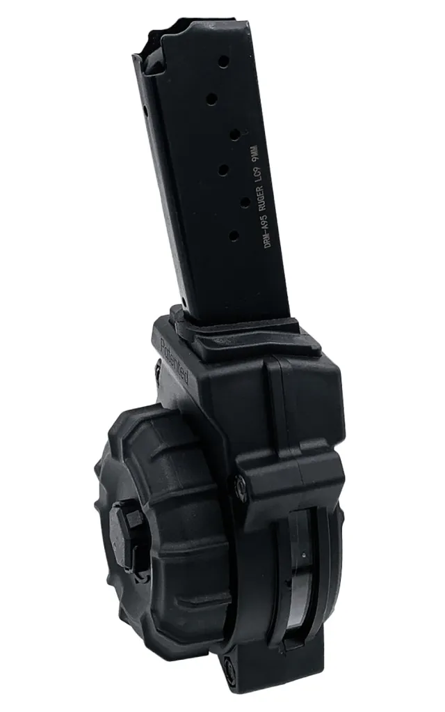 Buy ProMag DRMA95 30rd Drum 9mm Ruger LC9/EC9 Black Polymer Magazine online