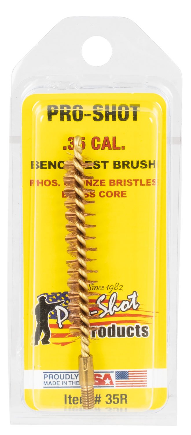 Buy Pro-Shot Products 35R .35 cal 8/32 Thread Brass Core Bronze Bristle online