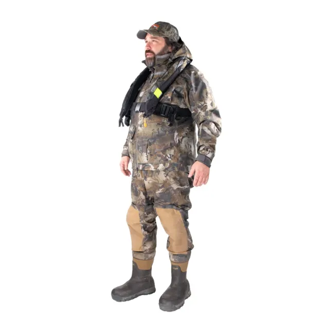 Higdon Outdoors 39129 Auto PFD 38g Optifade Timber 40+ lb Buoyancy - Higdon Outdoors
