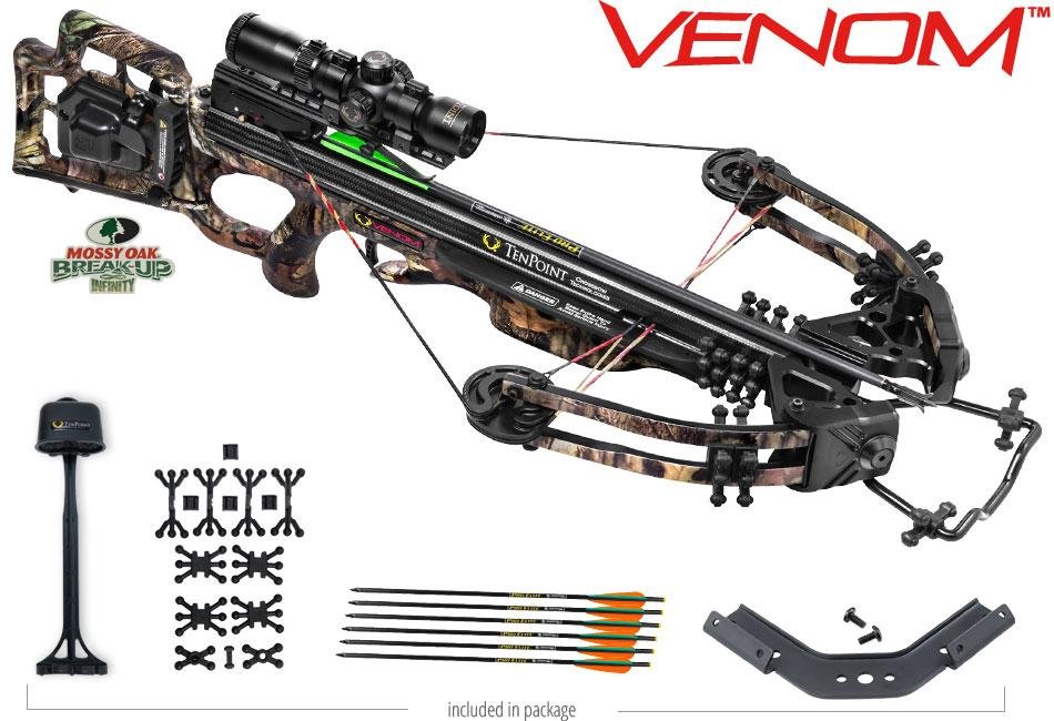 TenPoint Venom CB16001-8411 AcuDraw 50 372FPS Mossy Oak - TenPoint