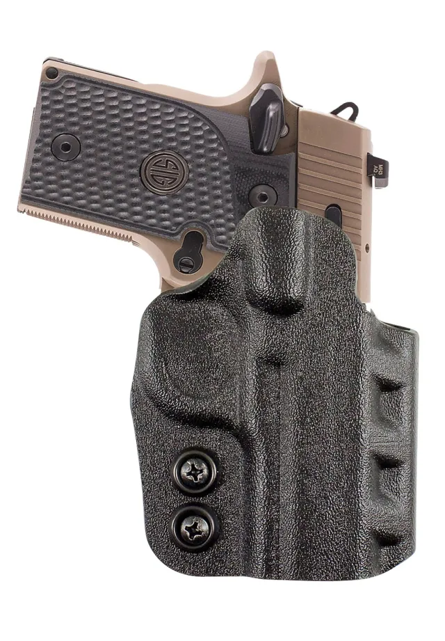 DeSantis D94KAB2Z0 Cazzuto Black Kydex Paddle Holster Glock 17/22/31 - DeSantis