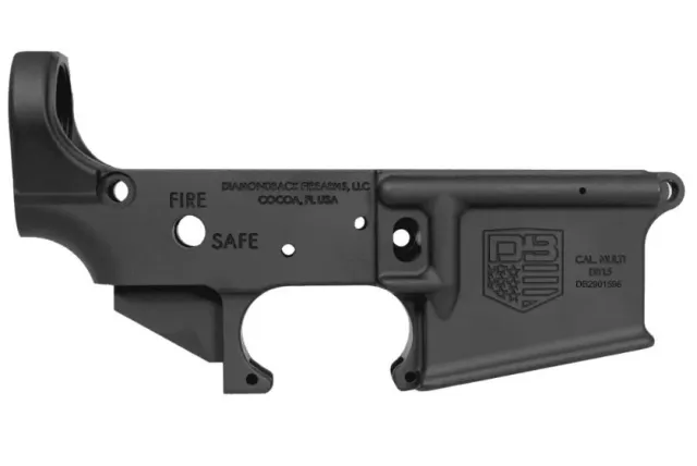 Diamondback DB2210R001 DB15 Lower Receiver Multi 7075-T6 Aluminum Black - Diamondback - Multi