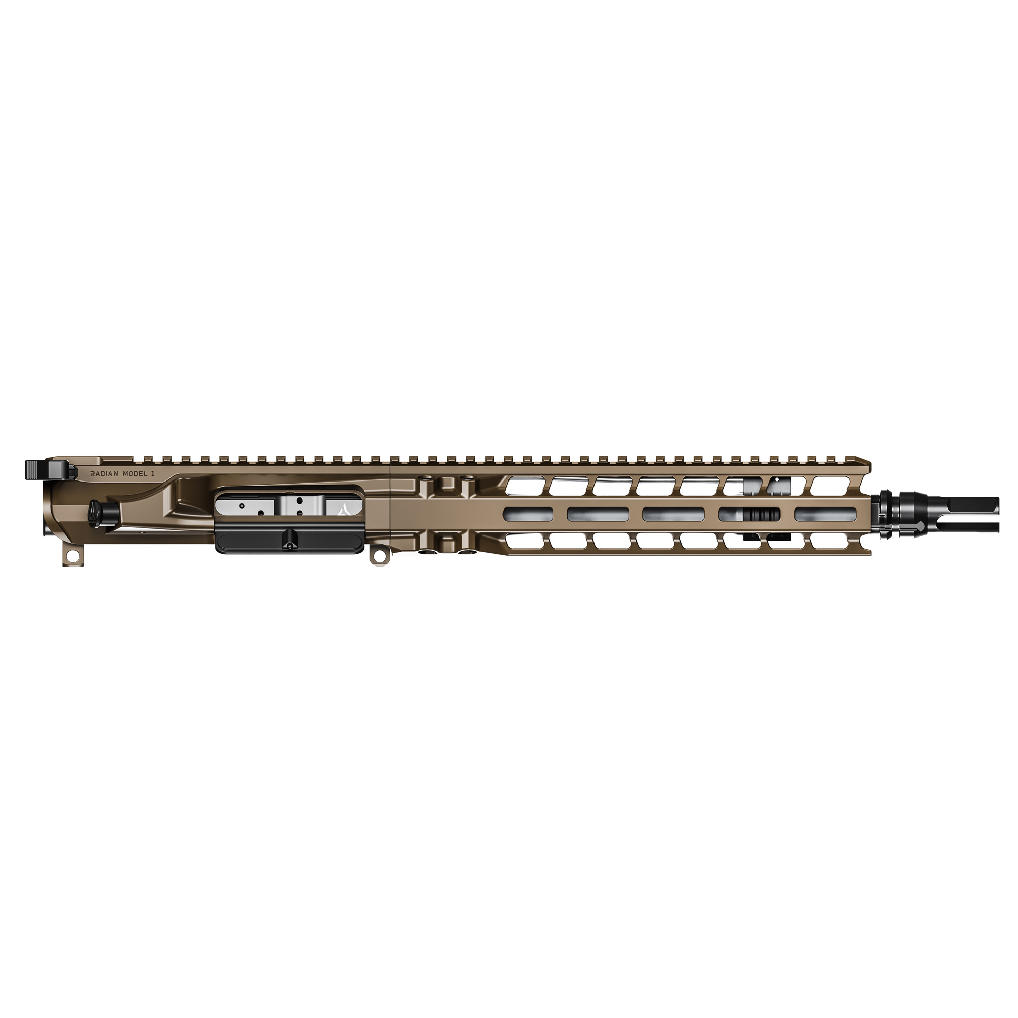 Radian R0451 Upper 223 Wylde 10.5" 1:8 Twist KeyMo Flash Hider Brown - Radian Weapons - 223 Wylde