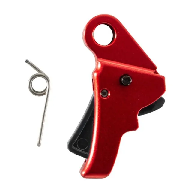 Apex Tactical 115153 Red Flat Trigger for Springfield XDS MOD2 - Apex Tactical Specialties for sale at Bang-Bang Tactical