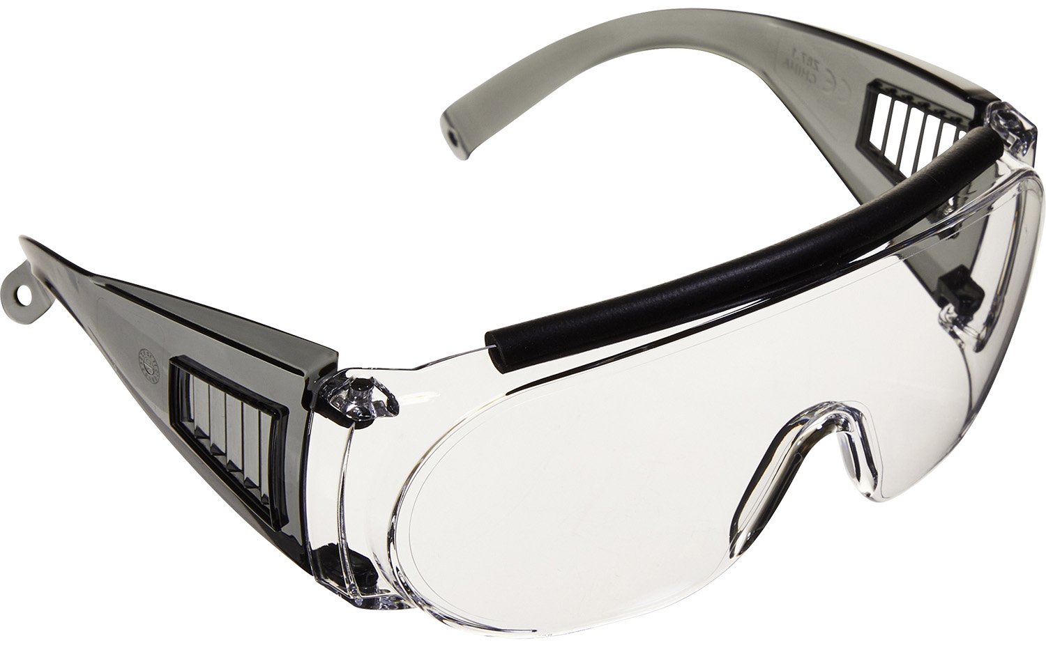 Allen Company 2169 Fit-Over Glasses Clear Lens Gray Frame - Allen Company