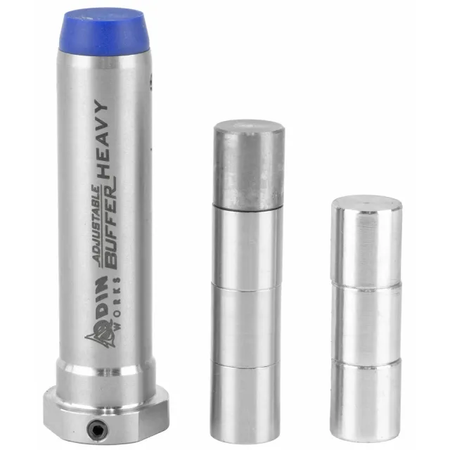 Odin Works ABS Adjust Buffer Heavy f/AR15 w/3 Alum 3 SS1 Tungsten Weights - Odin Works